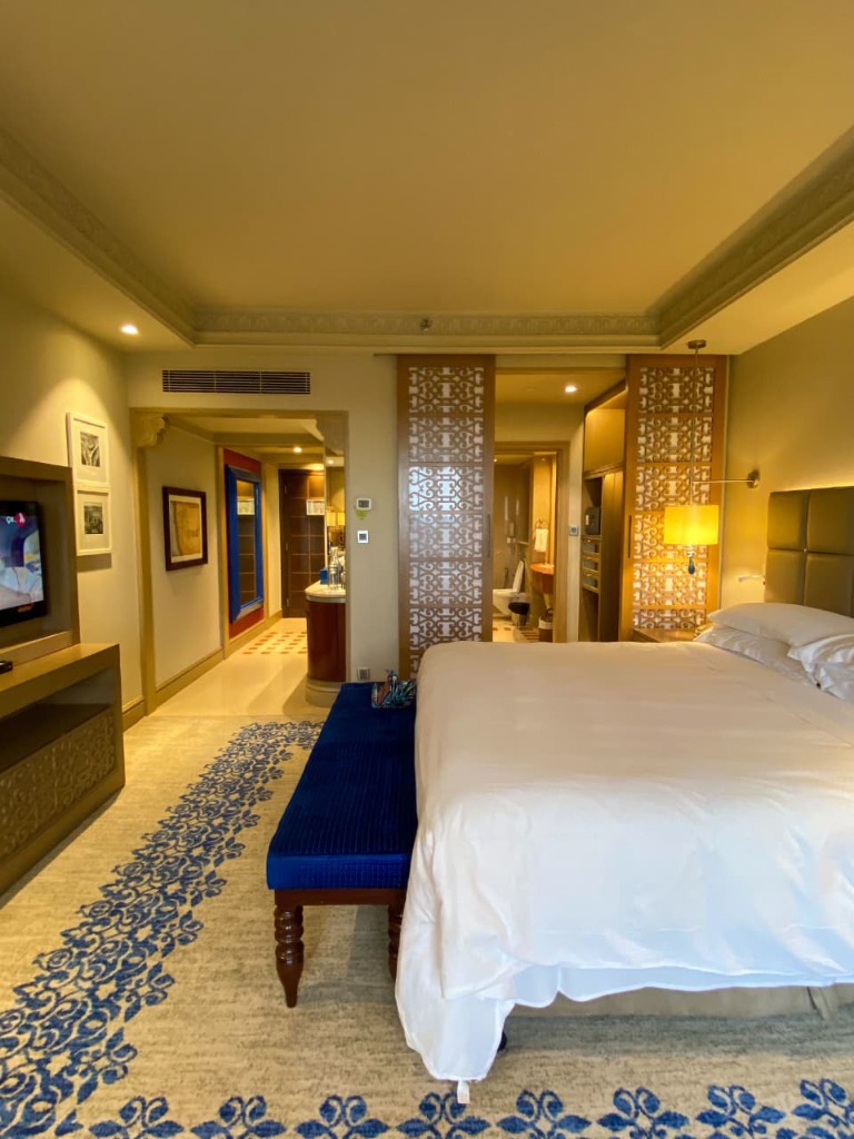 Premium luxury hotel room accommodation